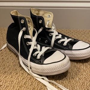 Black HighTop converse